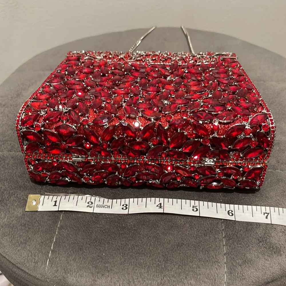 Ruby Red Clutch - Picture 7 of 10